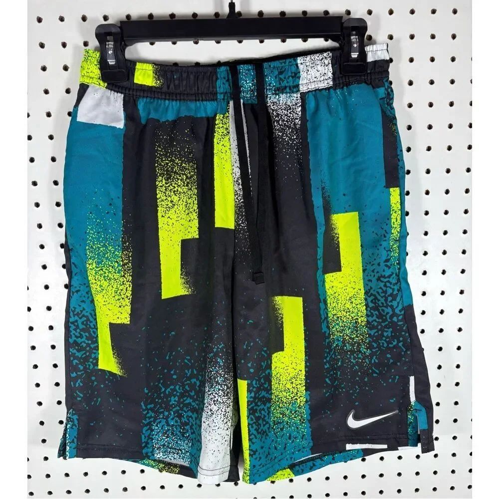 Nike mens Court Woven Grand Slam Retro 90's Pattern Tennis Shorts size S